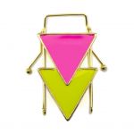 Two triangles fluo