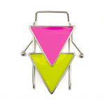 Two triangles fluo