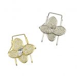 <div class="Standard"><span style="font-size: small;">Steel, gold-plated, silver, black or rose gold and anti-allergy jewel</span></div>
<div class="Standard"><span style="font-size: small;">In the shape of a butterfly, dotted with crystal rhinestones.</span></div>
<div><span style="font-size: small;">The displayed price is for one piece - You will need 2 pieces for the cuffs of pants or shorts, shirt sleeves or shoes.&nbsp;(Identical or mismatched pieces)</span></div>
<div class="Standard"><span style="font-size: small;">Tissue paper packaging (free) - Our gift box (for 2 pieces) is sold separately, see in our &laquo;&nbsp;SHOP&nbsp;&raquo; section</span></div>